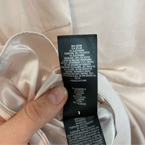 Ted Baker Blue Peplum Sleeveless Top Sz 3 Teds and 8 US - Picture 7 of 12